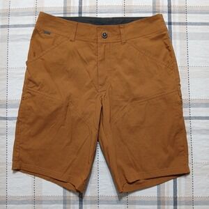 Kuhl‎ Renegade Shorts Mens 30 Tan 10" Nylon Hiking Camping Brown Trail Trek 5121